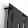 Wallity Reloj de pared decorativo MTS - 005 en negro